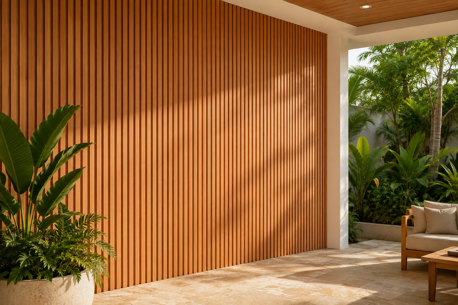 Inspirasi pemasangan WPC Outdoor AWIDEA 6